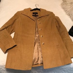Tan corduroy express jacket